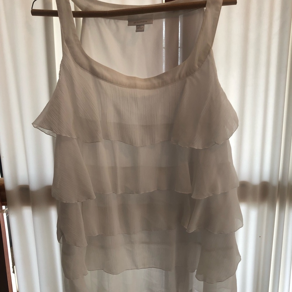 White tank top